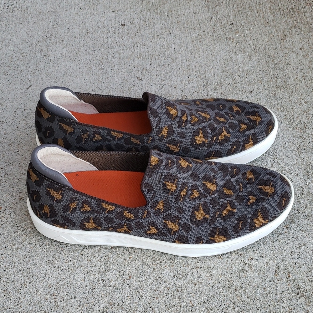 Align Womens Cosmic Jacquard Woven Slip On Loafers Size 11 Comfortable Casual